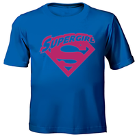 Fanciful Designs - Supergirl Printed T-Shirt