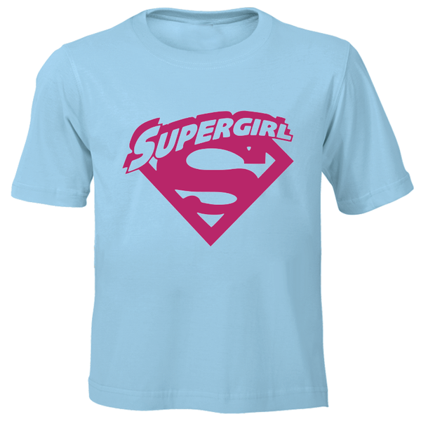 Fanciful Designs Supergirl Printed T Shirt Zweep Procurement