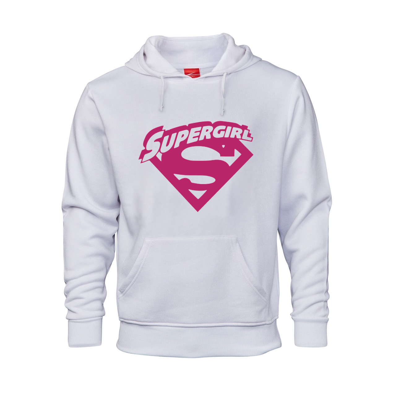Fanciful Designs - Supergirl Printed Hoodie