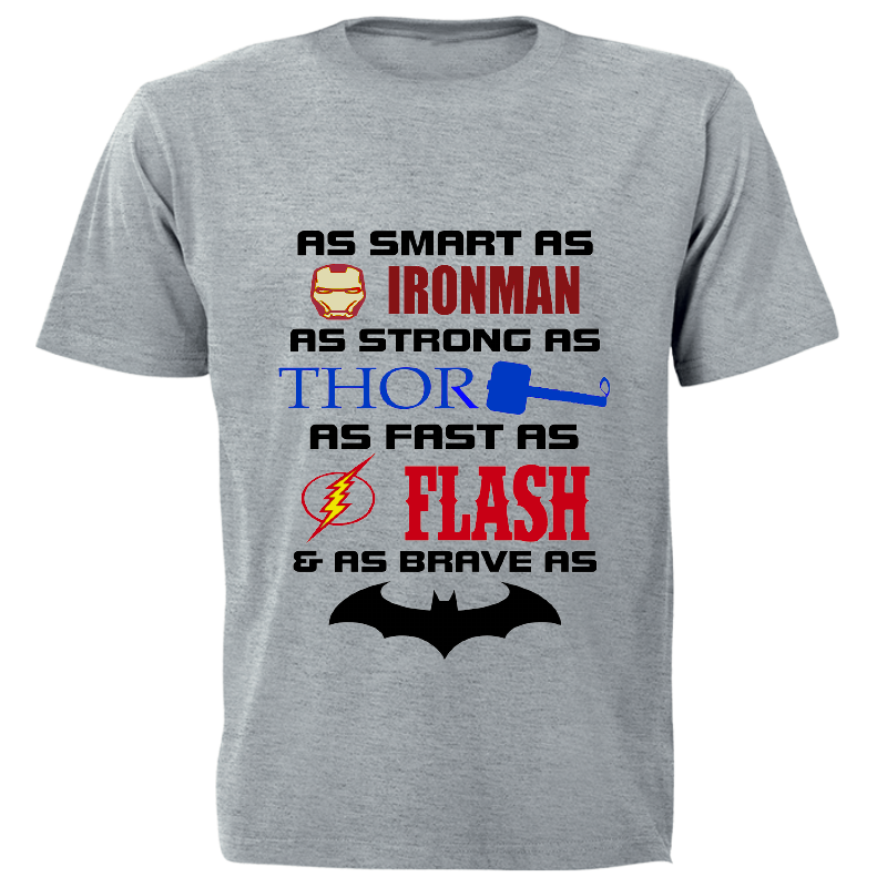 Superheroes Printed Kids T-Shirts