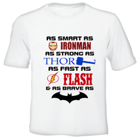 Superheroes Printed Kids T-Shirts