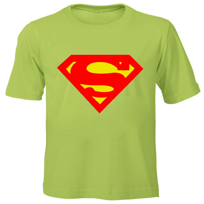 Superman Hand Printed T-Shirts