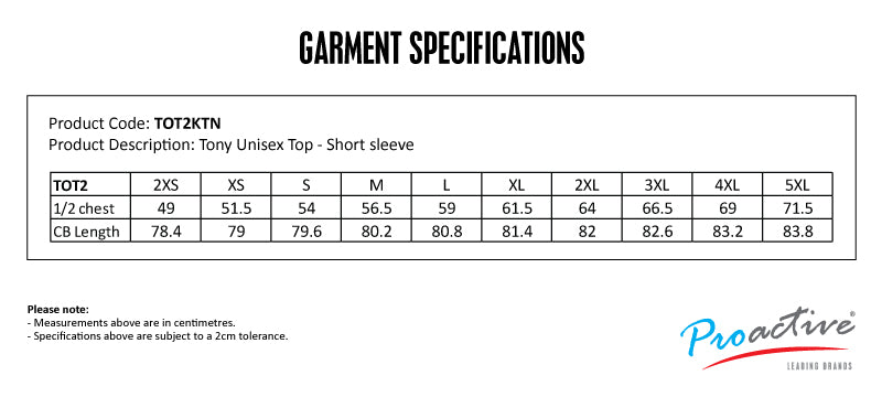 VANGARD Tony Unisex Top - Short Sleeve
