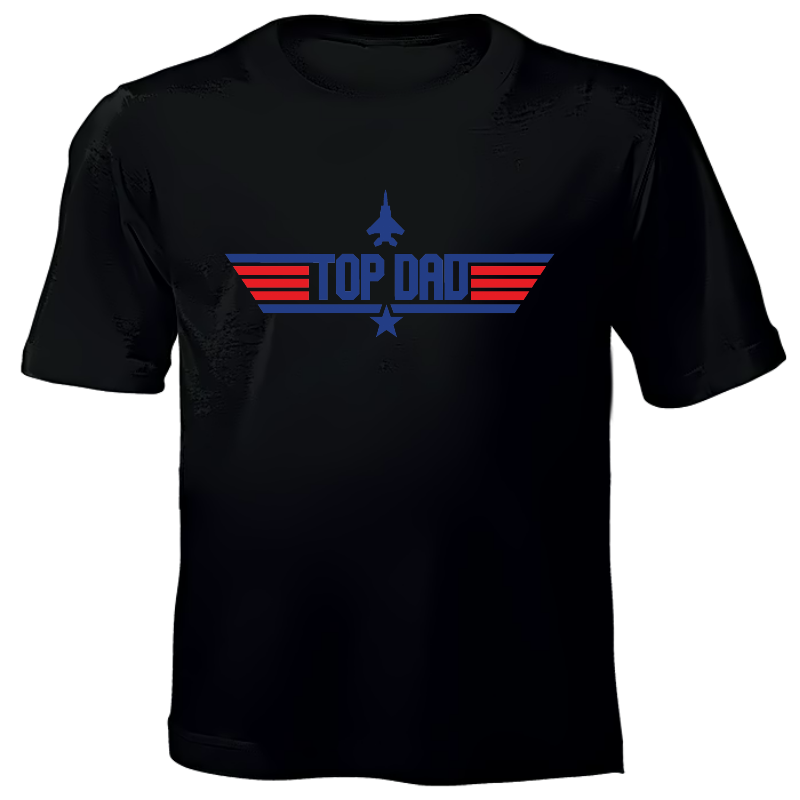 Top Dad - Printed T-Shirt