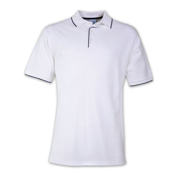 TEE&COTTON - Mens Contrast Trim Pique Knit Polo