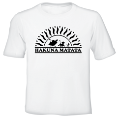 Hakuna Matata Kids printed T-shirts