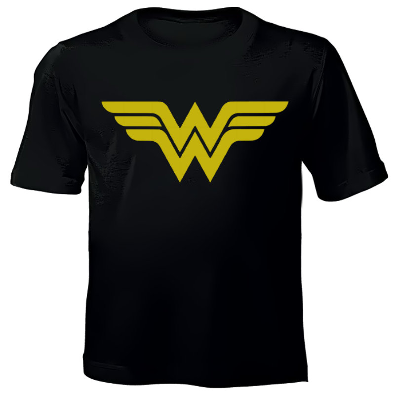 Fanciful Designs - Wonder Woman Printed T-Shirt