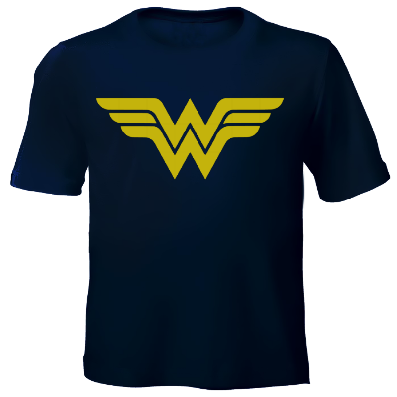 Fanciful Designs - Wonder Woman Printed T-Shirt