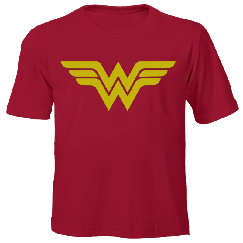 Fanciful Designs - Wonder Woman Printed T-Shirt