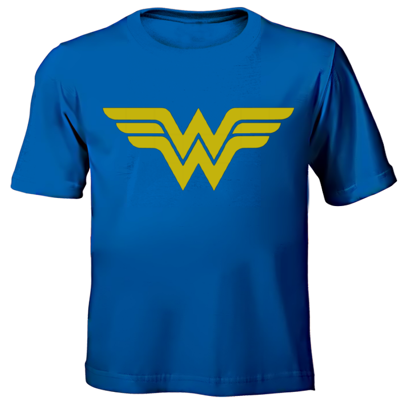 Fanciful Designs - Wonder Woman Printed T-Shirt