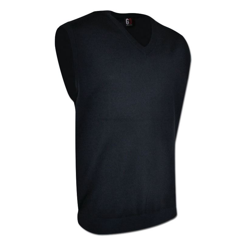 GLOBAL CITIZEN - Mens Upmarket Sleeveless Jersey - Knitwear