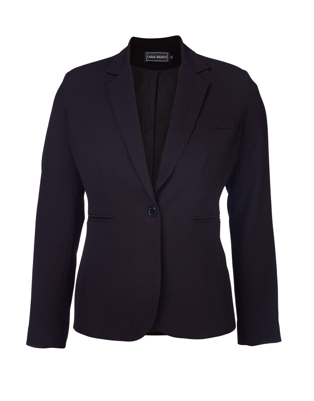 CARLO GALUCCI - Ladies PV Lycra Justine Slim Fit Jacket