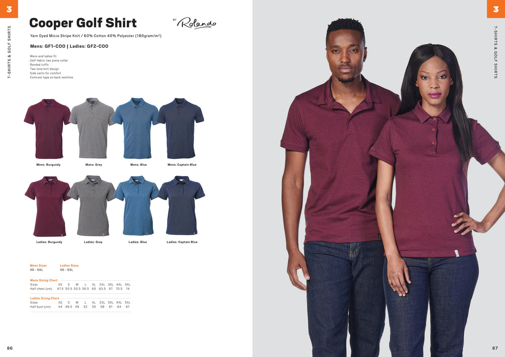 Mens Cooper Golf Shirt