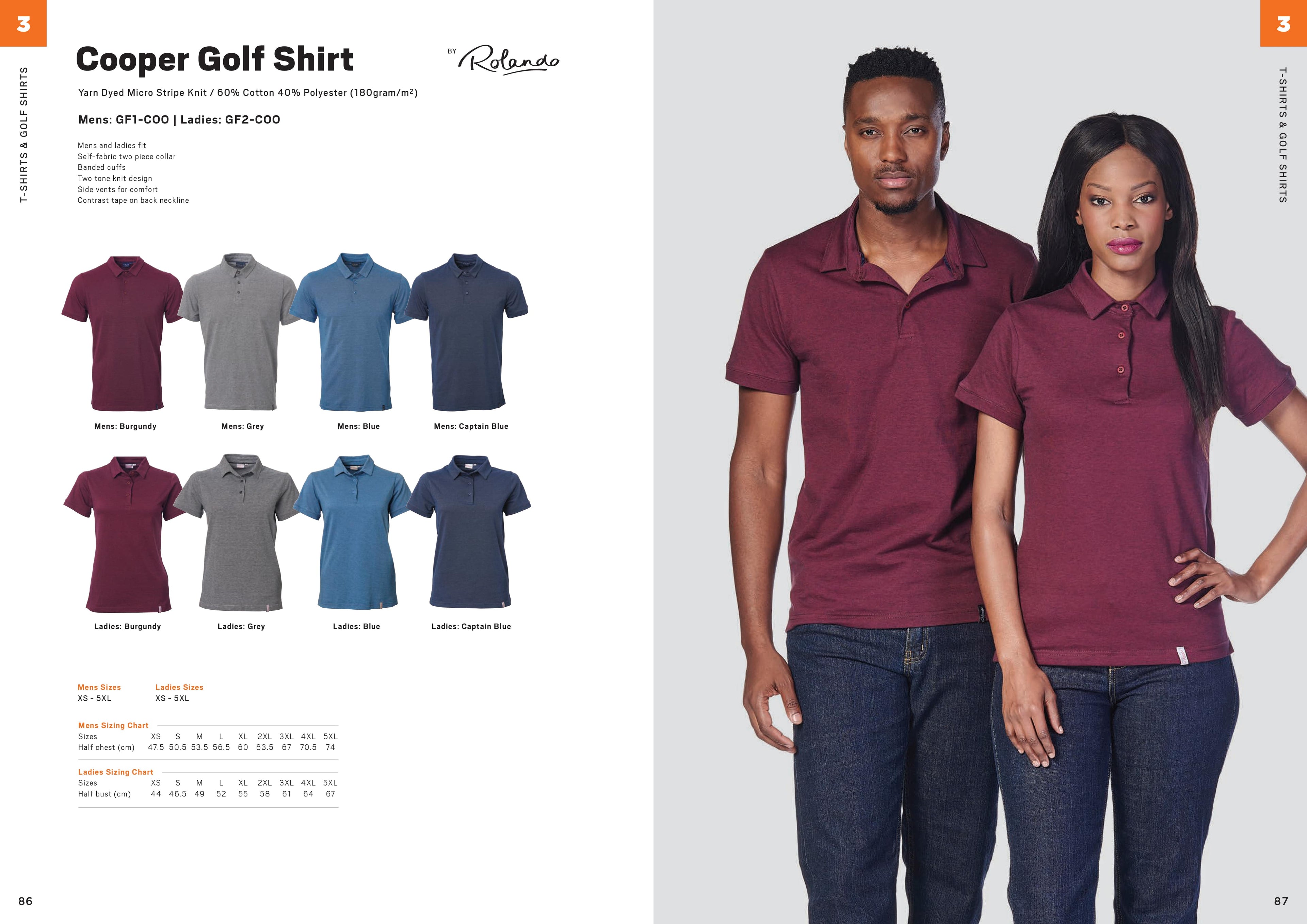 Ladies Cooper Golf Shirt