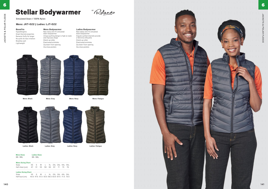 Rolando - Ladies S/Less Stellar Bodywarmer