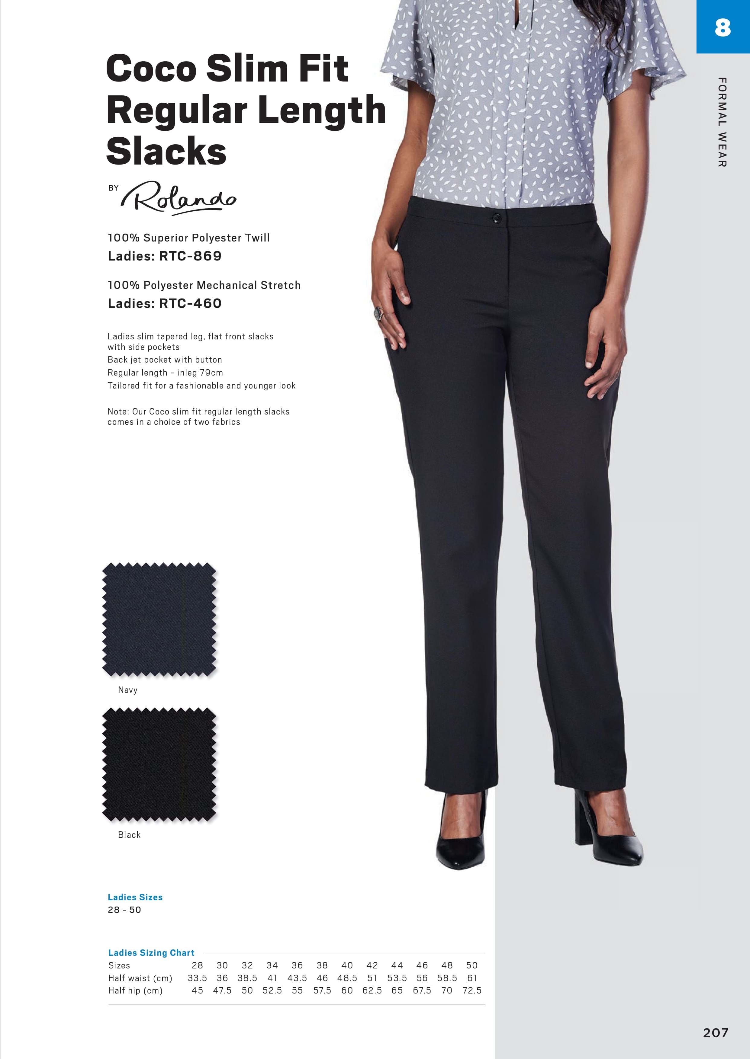 CARLO GALUCCI - Coco 599 Slim Fit Slacks