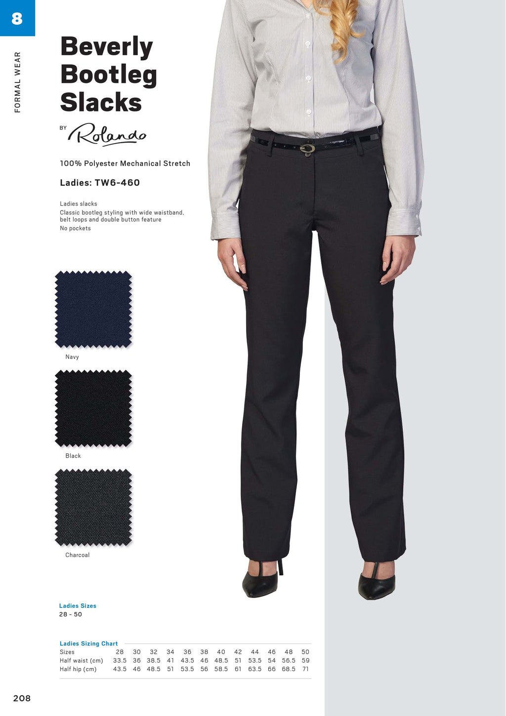 Ladies Beverly Slacks by Rolando