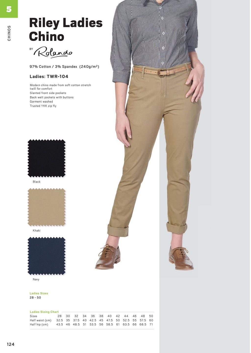 Riley Ladies Chino