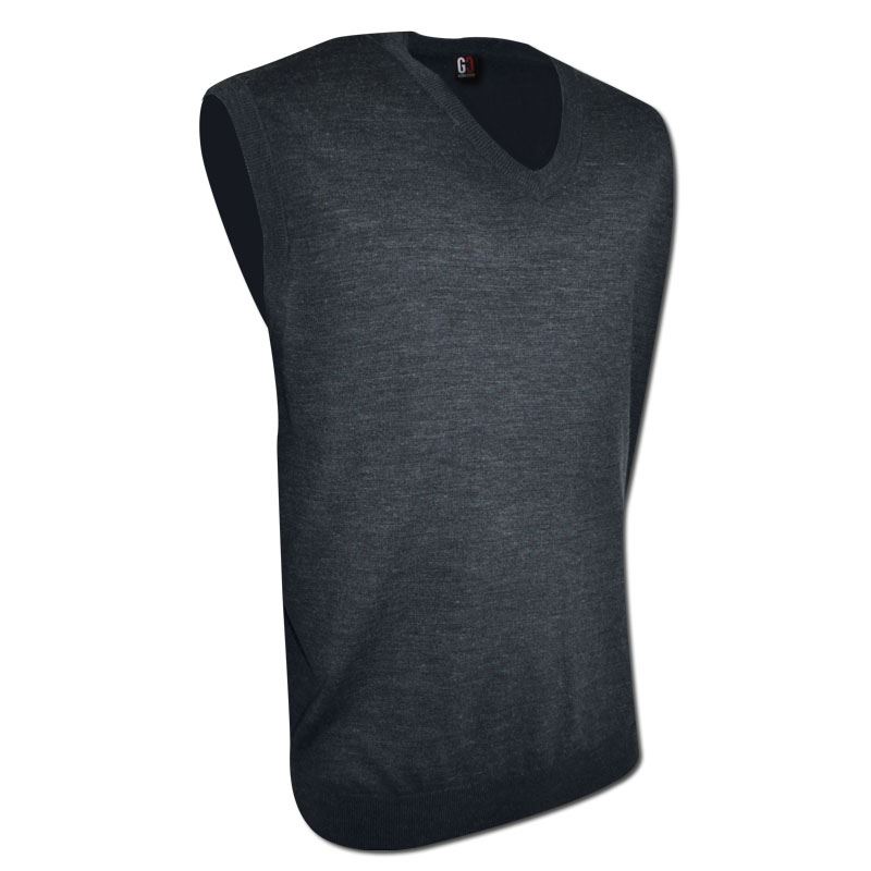 GLOBAL CITIZEN - Mens Upmarket Sleeveless Jersey - Knitwear