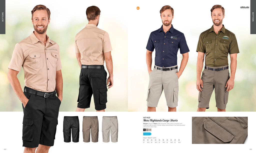 Mens Highlands Cargo Pants