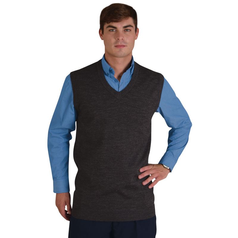 GLOBAL CITIZEN - Mens Upmarket Sleeveless Jersey - Knitwear