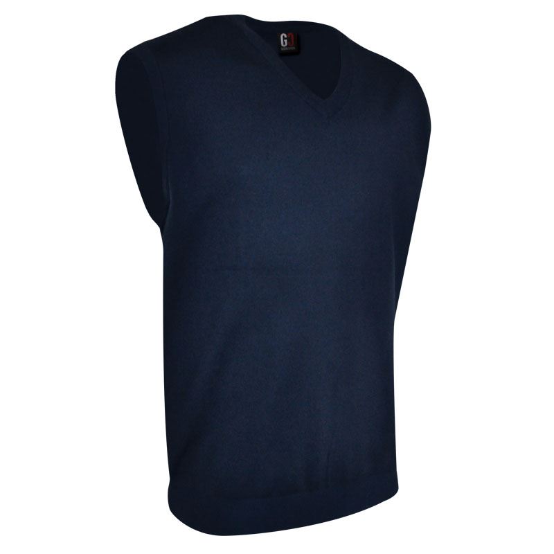 GLOBAL CITIZEN - Mens Upmarket Sleeveless Jersey - Knitwear